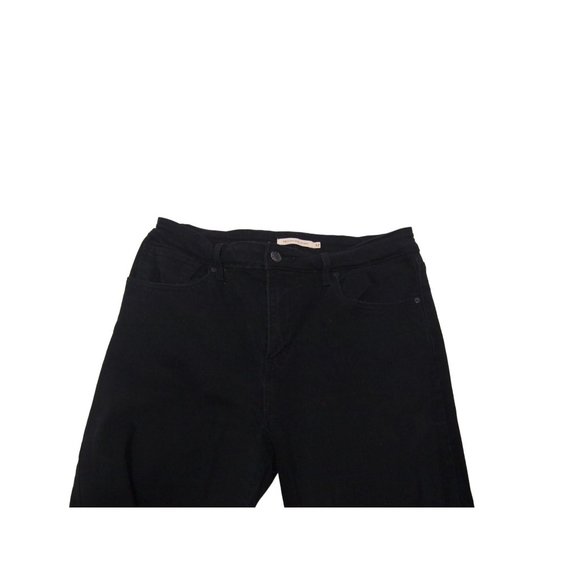 Levis Womens Jeans 32 High Rise Skinny Black Plus Size Stretch - Picture 6 of 10